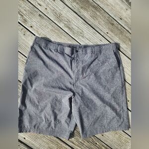 Hogan Gray Elastic Waist Shorts